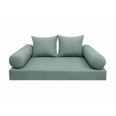 Model-4 QUEEN SIZE Daybed Mattress Bolster Pillow Cushion Outdoor COVER ONLY