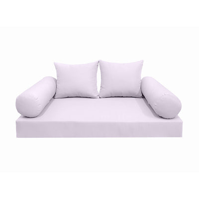 Model-4 QUEEN SIZE Daybed Mattress Bolster Pillow Cushion Outdoor COVER ONLY