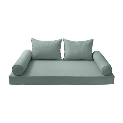 Model-4 QUEEN SIZE Daybed Mattress Bolster Pillow Cushion Outdoor COVER ONLY