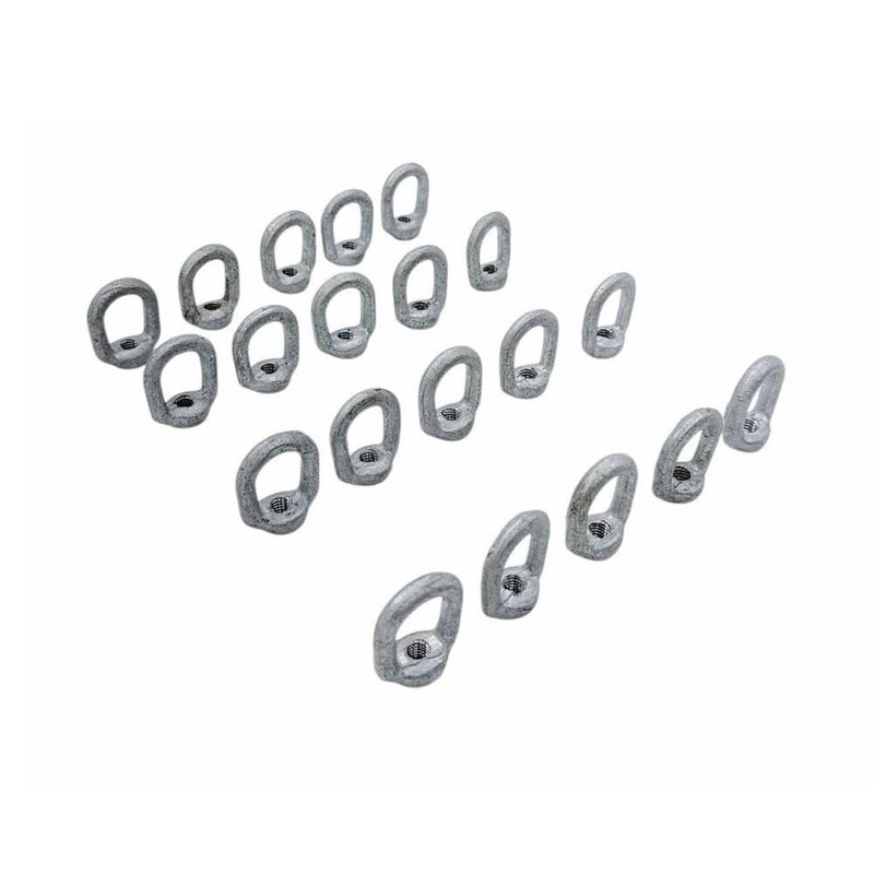 1/4" Galvanized Eye Nut