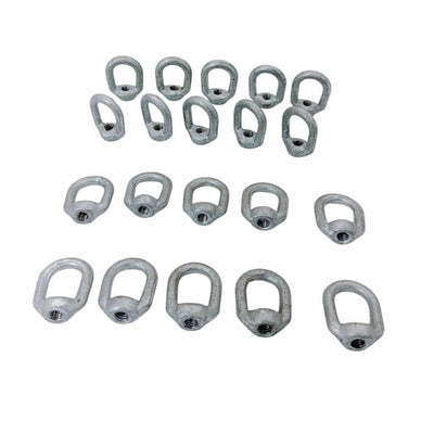 1/4" Galvanized Eye Nut