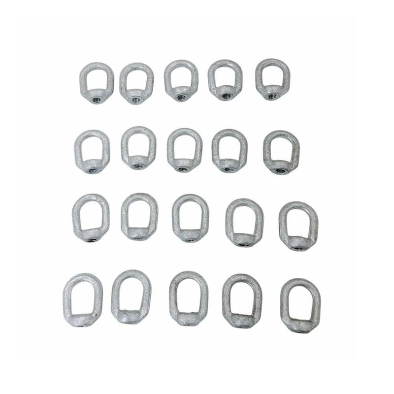 1/4" Galvanized Eye Nut
