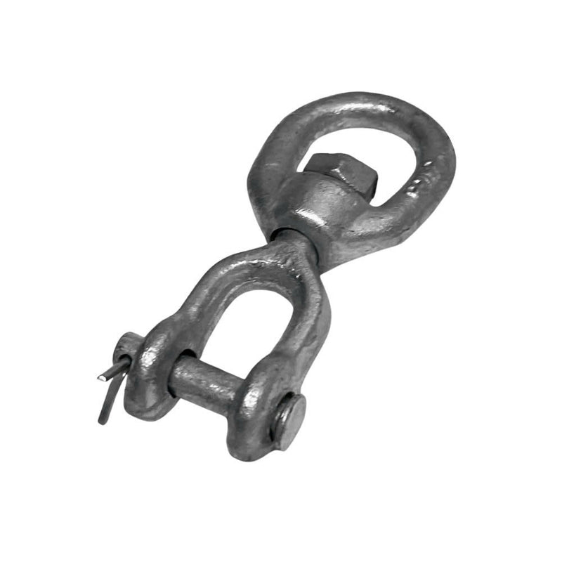 3/8" Jaw & Eye Swivel Marine Mooring Galvanized 2250 LBS WLL FREE SHIPPING