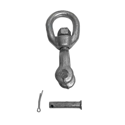 3/8" Jaw & Eye Swivel Marine Mooring Galvanized 2250 LBS WLL FREE SHIPPING