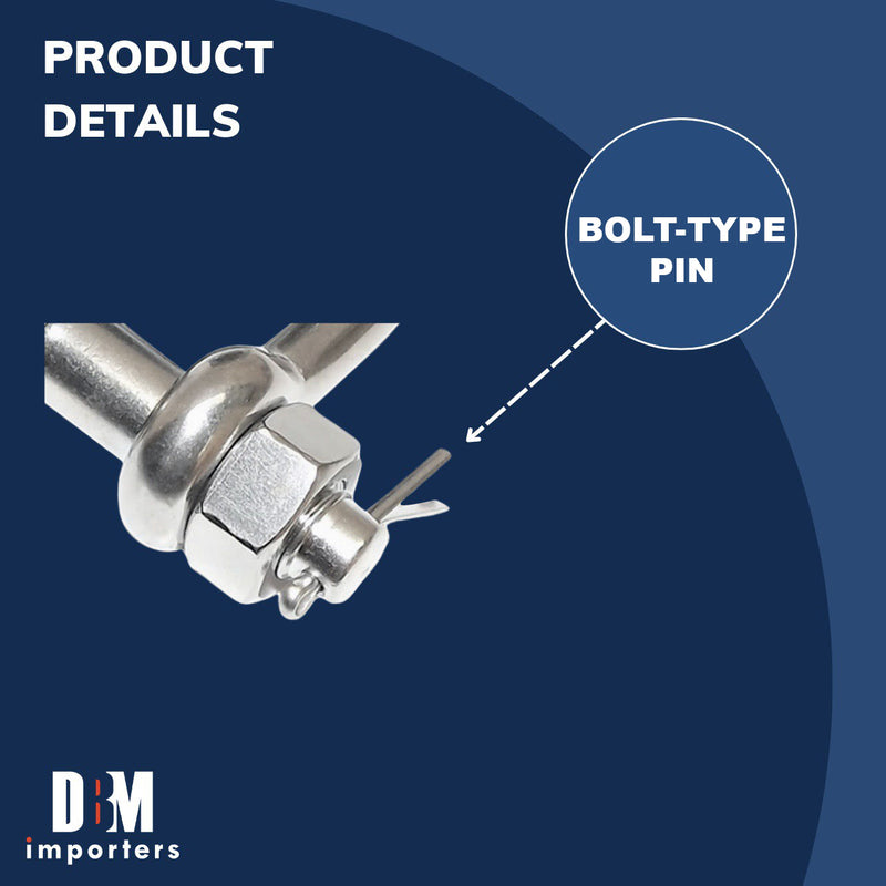 5 PC Stainless Steel 3/8&