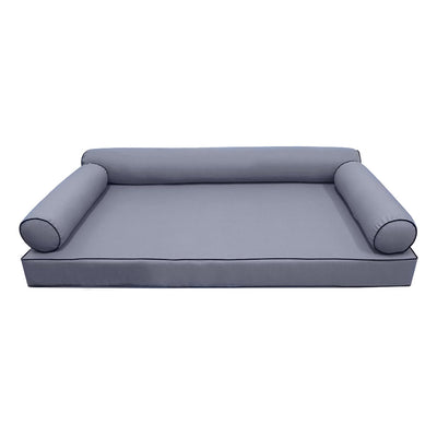 Model-6 QUEEN SIZE Daybed Mattress Bolster Pillow Cushion Outdoor COVER ONLY