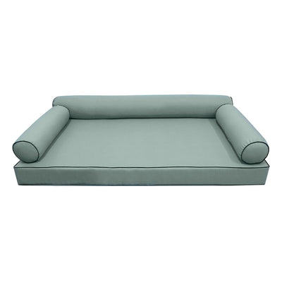 Model-6 QUEEN SIZE Daybed Mattress Bolster Pillow Cushion Outdoor COVER ONLY