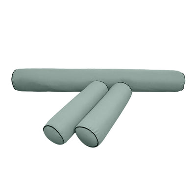 Model-6 QUEEN SIZE Daybed Bolster Pillow Cushion Outdoor COVER ONLY