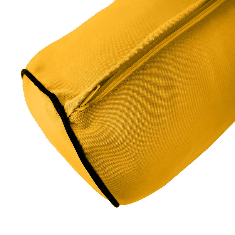 Model-6 QUEEN SIZE Daybed Bolster Pillow Cushion Outdoor COVER ONLY