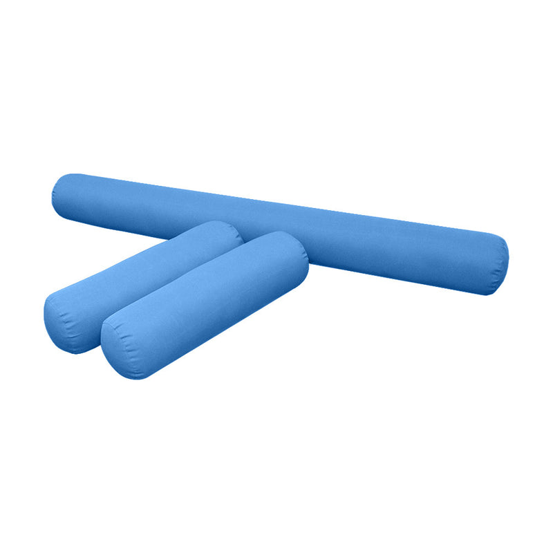 Model-6 QUEEN SIZE Daybed Bolster Pillow Cushion Outdoor COVER ONLY