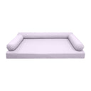 Model-6 Twin Size (75" x 39" x 6") Outdoor Daybed Mattress Bolster Backrest Cushion Pillow |COVERS ONLY |