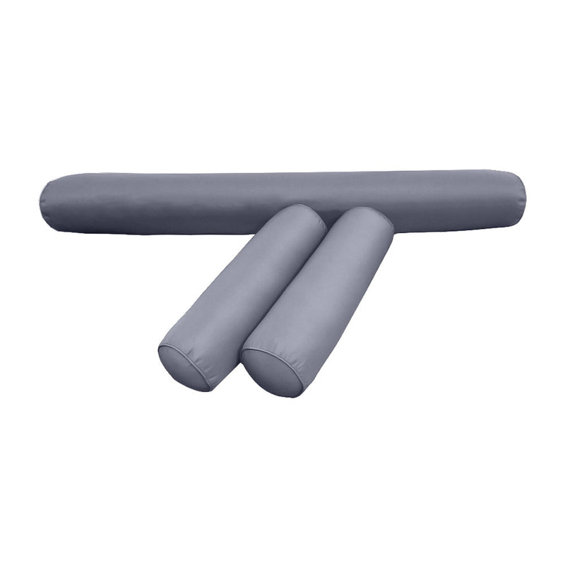 Model-6 QUEEN SIZE Daybed Bolster Pillow Cushion Outdoor COVER ONLY