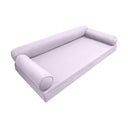 Model-6 Twin Size (75" x 39" x 6") Outdoor Daybed Mattress Bolster Backrest Cushion Pillow |COVERS ONLY |
