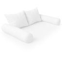 Outdoor Daybed Mattress & Pillow Cushion INSERT ONLY