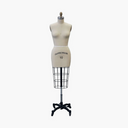 Female Fashion Dressmaker Dress Form Mannequin Size 10, Shoulders are Collapsible