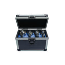 Set Of 8 PC HSS 4 Flute 1/16-3/8'' Corner Rounding End Mill Set Shank Milling Cutter