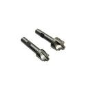 Set Of 8 PC HSS 4 Flute 1/16-3/8'' Corner Rounding End Mill Set Shank Milling Cutter