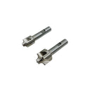 Set Of 8 PC HSS 4 Flute 1/16-3/8'' Corner Rounding End Mill Set Shank Milling Cutter