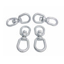 4 Pcs Hot Dipped Galvanized 3/8" Eye Eye Swivel Marine Mooring 2,250 Lbs WLL