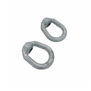 2 Pc 5/16" Hot Dipped Galvanized Eye Nut with 3/8"-16 UNC Tap 1,250 Lbs WLL
