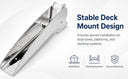 T316 Stainless Steel Anchor Bow Roller – Marine Boat Anchor Roller for Docking, Yacht & Rigging Systems