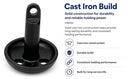 25 lb Vinyl Coated Mushroom Anchor – Cast Iron Boat Anchor for Kayak, Canoe, Jet Ski, SUP & Small Watercraft