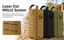 OD GREEN Tactical Laser Cut MOLLE Modular Utility Tool Padded Field Pouch