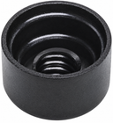 10 Pcs UNC 1/4" - 20 Black Oxide T316 Stainless Steel Round Cap For Jam Nut Cable Rail Rope (RIGHT)