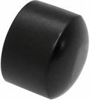 10 Pcs UNC 1/4" - 20 Black Oxide T316 Stainless Steel Round Cap For Jam Nut Cable Rail Rope (RIGHT)