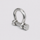 4 Pcs Mil-Spec Marine Forged T316 Stainless Steel 3/16" Round Pin Anchor Shackle 880 Lbs WLL