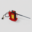 32 Ton Heavy Duty Air Hydraulic Bottle Jack, 10-7/8" to 16-15/16" Lift Range, Pneumatic & Manual Shop Jack for Truck & Equipment Repair