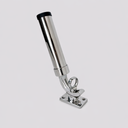 Marine T316 Stainless Steel 9" Adjustable Fish Rod Holder Deck Mount 360 Degrees