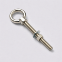 Marine T316 Stainless Steel 1/2" x 4" Shoulder Eye Bolt 2,000 Lbs WLL