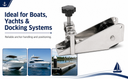 8-1/2" x 2" T316 Stainless Steel Anchor Bow Roller – Marine Boat Roller with Anchor Locking Device for Docking & Rigging