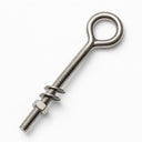 4 Pcs Marine T316 Stainless Steel 3/8" x 6" Welded Plain Eye Bolt 1,000 Lbs WLL