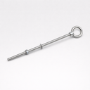 Marine T316 Stainless Steel 1/2" x 12" Shoulder Eye Bolt 2,000 Lbs WLL