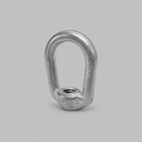 2 PC 5/16" Threaded Eye Nut Ring Oval Lifting Marine Forged Style SS T316 WLL 780 LBS Cap