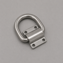 Marine Boat Stainless Steel 316 1" Bolt-On Lashing Ring D-Ring Anchor Tie Down