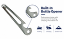Marine Stainless Steel Multi Purpose Anchor Shackle Key With Bottle Opener 3-1/2"