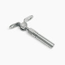 Marine Boat 1/8" Swageless Cable Wire Railing Deck Toggle,Stainless Steel,10 Pcs