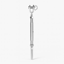 Marine 1/8" Cable Jaw And Swage Stud Turnbuckle 1/4" Thread Stainless Steel T316