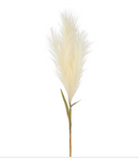 33” Faux Pampas Grass Stem, Single Artificial Pampas Grass Plume, Tall Boho Neutral Decorative Flower for Home Décor, Farmhouse Vase Filler, Wedding & Table Centerpieces