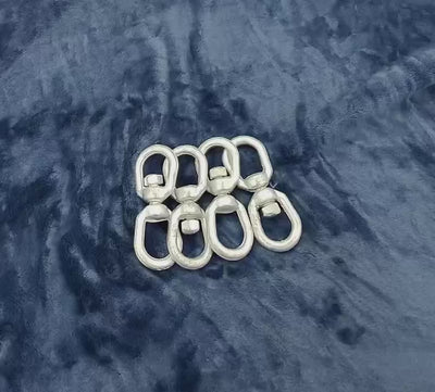 Hot Dipped Galvanized 3/8" Eye Eye Swivel Marine Mooring 2,250 Lbs WLL