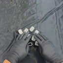 10 Pcs T316 Stainless Steel 3/8" Wire Rope Oval Sleeve – Marine Crimping Ferrule for Cable Rigging & Looping