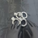 1" T316 Stainless Steel Eye Nut – Lifting Eye Nut UNC Thread 7,500 lb WLL for Marine, Rigging & Hoisting