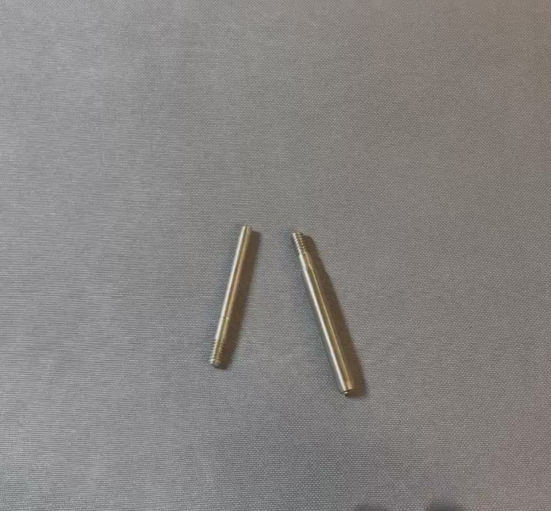 Marine 1/8" Cable Hand Swage Stud Wire Rope Cable Rail T316 Stainless Steel