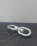 1-1/2" Eye & Eye Swivel for Marine Boats – Hot Dipped Galvanized Mooring Connector, 45,200 lbs WLL Eye & Eye Swivel