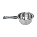 Stainless Steel Sauce Pan with Tempered Glass Lid – Durable, Rust-Proof Cookware