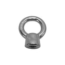 5 Pcs 1/4" T316 Stainless Steel Eye Nut – 400 lb Lifting Eye Nut UNC Thread for Marine, Boat, Rigging & Lifting Applications