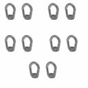 10 PC 1/2'' UNC Tap Thread Boat Marine Eye Nut 316 Stainless Steel WLL 2,150 LBS Capacity